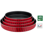 Tempo Flame Round Kebbe Set (4 pcs)