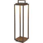 Portable Modern Lamp Brown