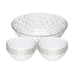 Glass Bowl Salad Set (7 pcs)
