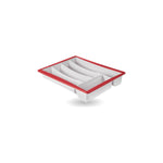 Cutlery Drawer Holder Coral‑White