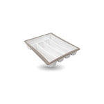 Cutlery Drawer Holder Grey‑White
