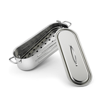 Fish Cooking Dish with Grill