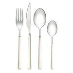 Cutlery Set Lapis White 24 pcs