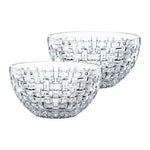 طقم زبادي كريستال (2 قطع)