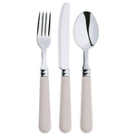 Cutlery Set Taupe New Senna 24 pcs