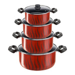 Tempo Flame Dutch Oven Set 18 / 22 / 26 / 30 cm (4 pcs)