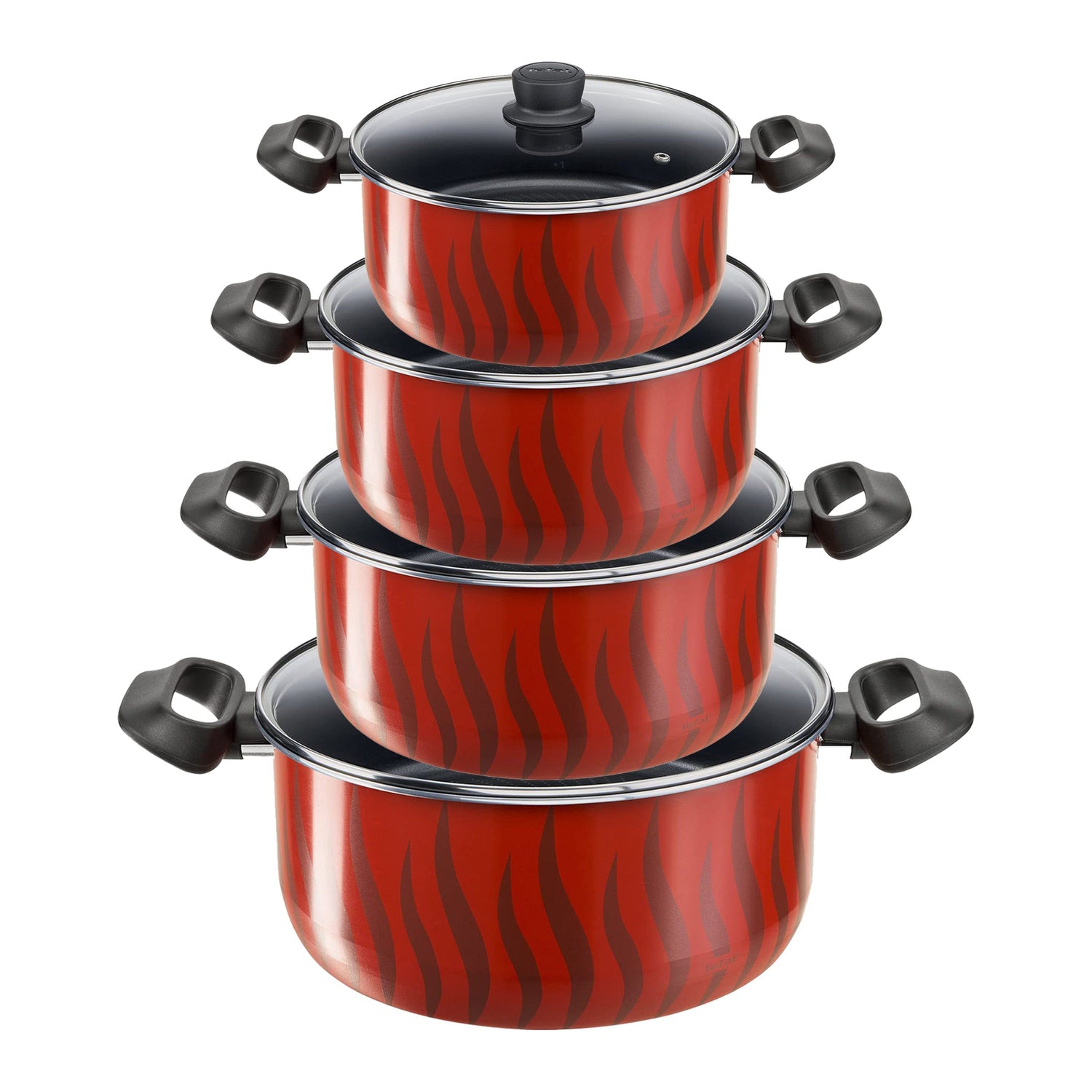 Tempo Flame Dutch Oven Set 18 / 22 / 26 / 30 cm (4 pcs)