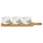 Porcelain Dipping Set