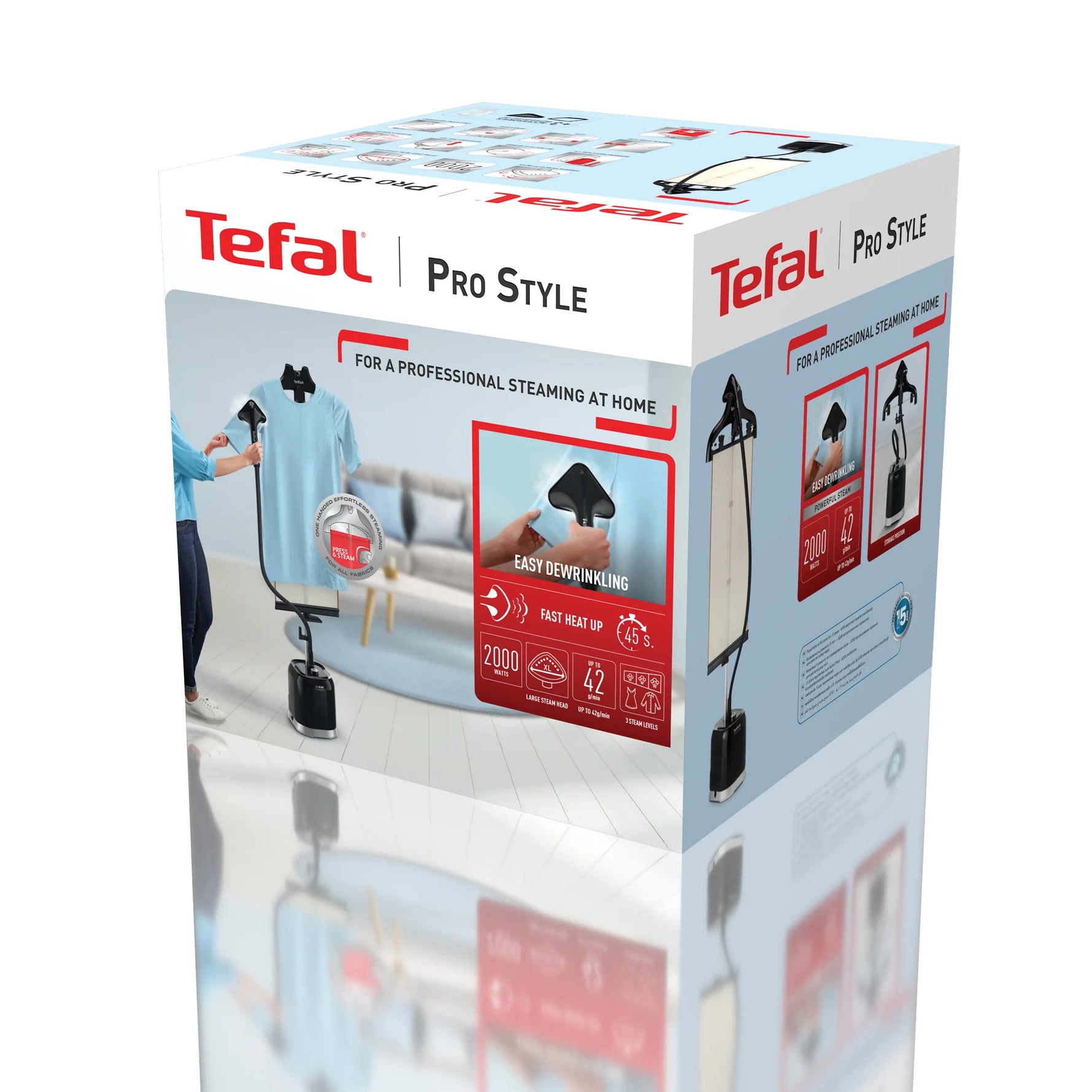 Tefal Garment Steamer Pro Style 2 Silver Tefal Garment Steamer Pro Style 2 Silver
