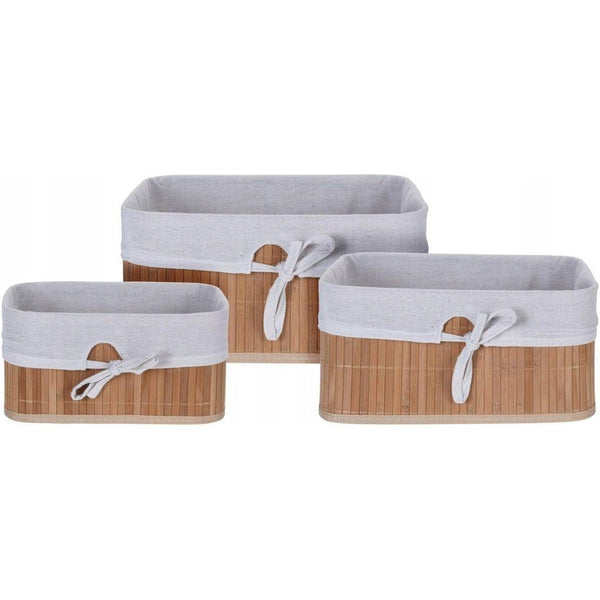 Bamboo Basket Set 3