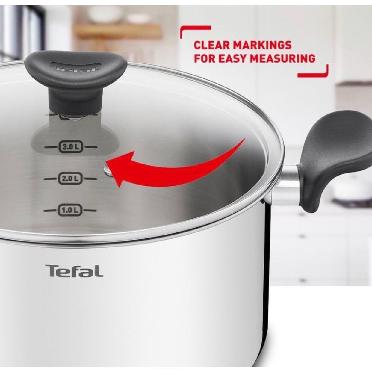 Tefal طنجرة Primary ستانلس ستيل28 سم Tefal طنجرة Primary ستانلس ستيل28 سم