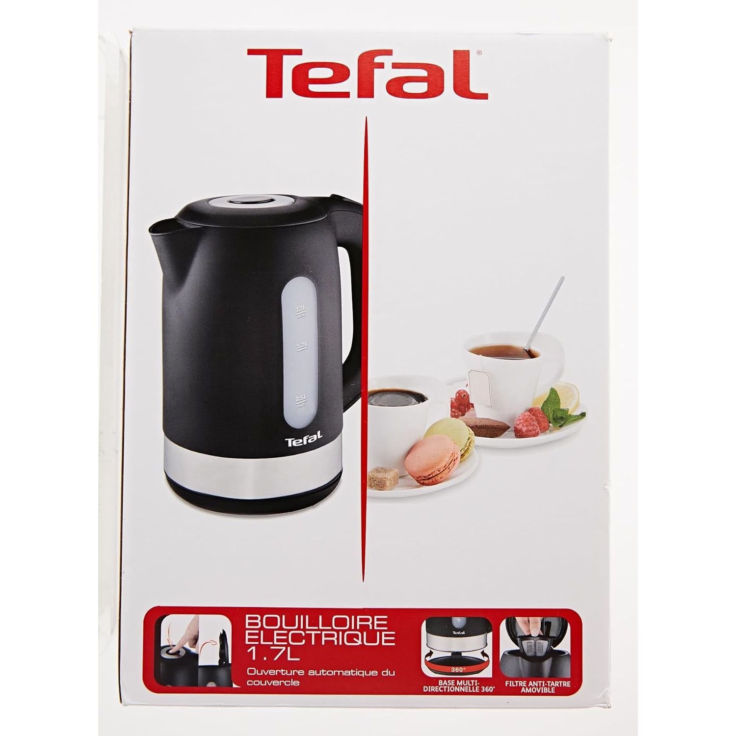 Tefal سخان ماء Equinox 1.7 لتر Tefal سخان ماء Equinox 1.7 لتر