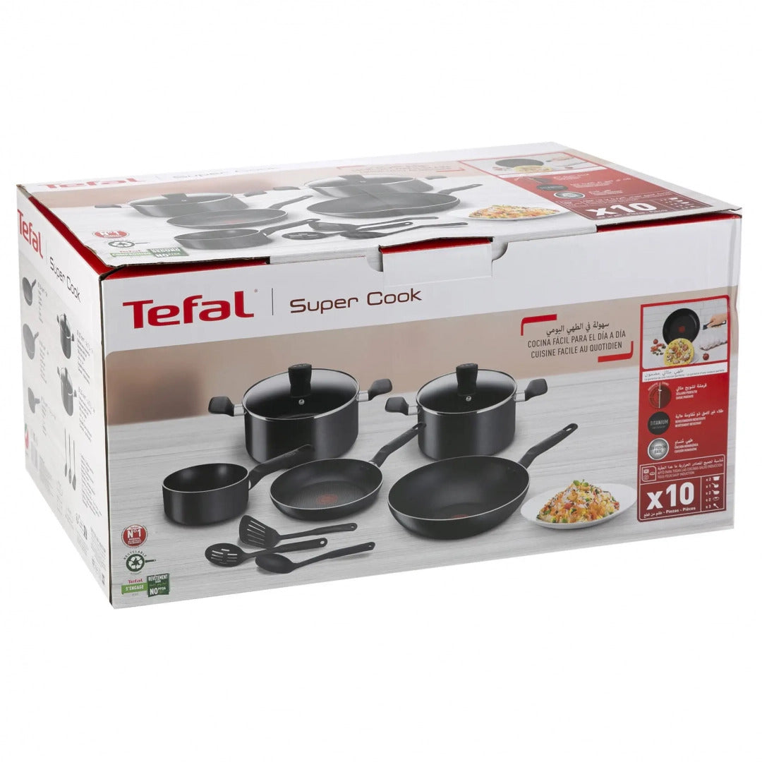 طقم طناجر Super Cook (10 قطع)