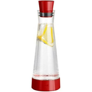 Glass Bottle  Red 1L  قنينة زجاج