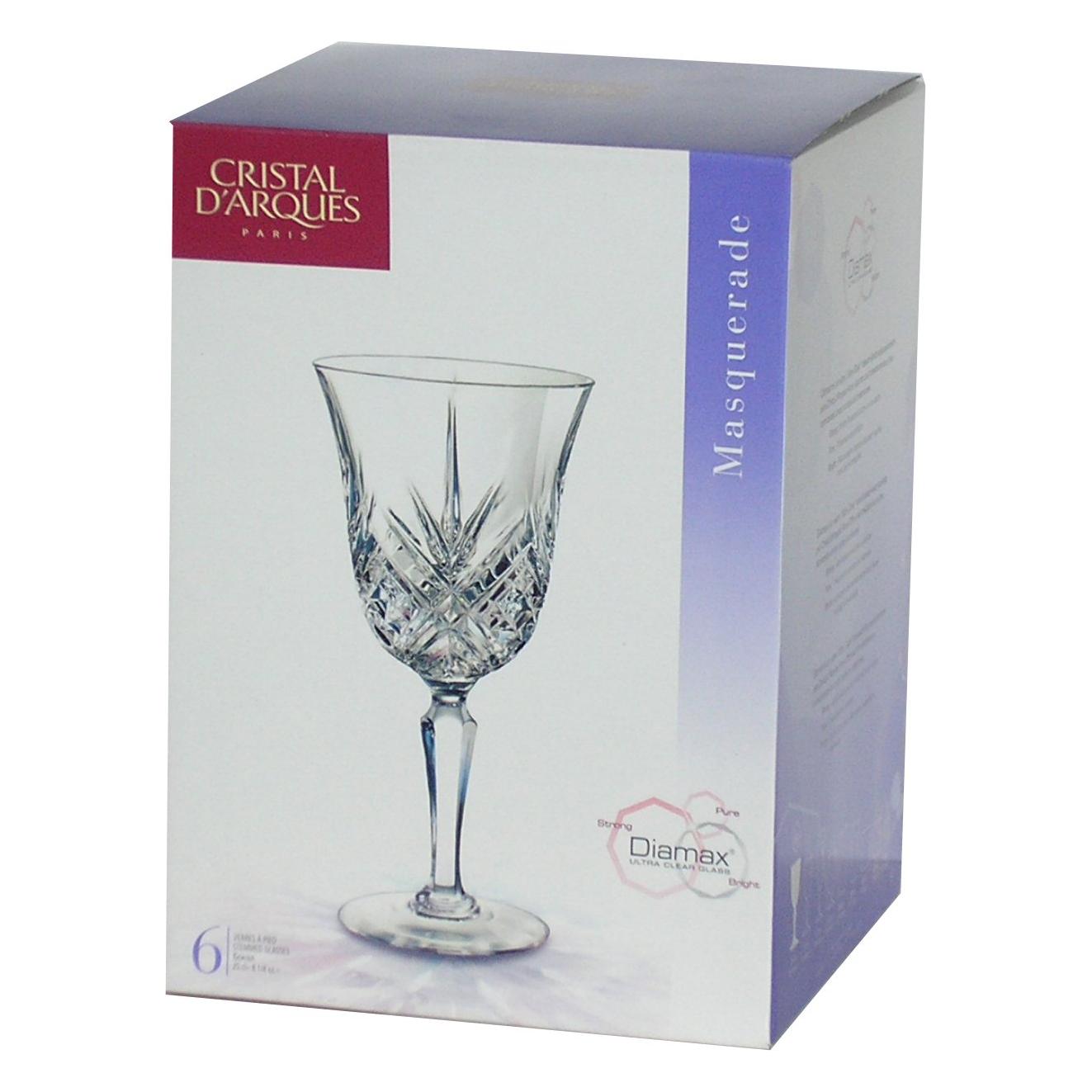 Crystal D'arques طقم كاسات عصير كريستال (6 قطع) Crystal D'arques طقم كاسات عصير كريستال (6 قطع)