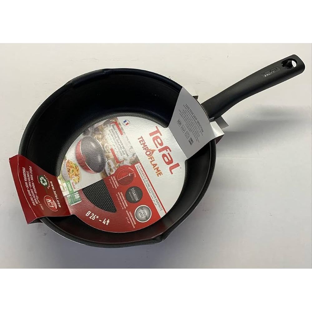 Tefal مقلاة ووك Tempo Flame G6 26 سم Tefal مقلاة ووك Tempo Flame G6 26 سم