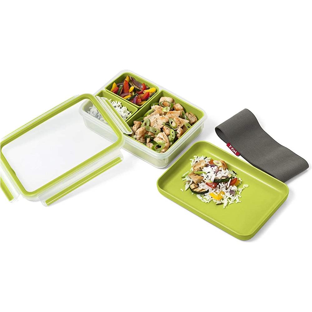 Tefal حافظة طعام Masterseal To‑Go 1.2 لتر Tefal حافظة طعام Masterseal To‑Go 1.2 لتر