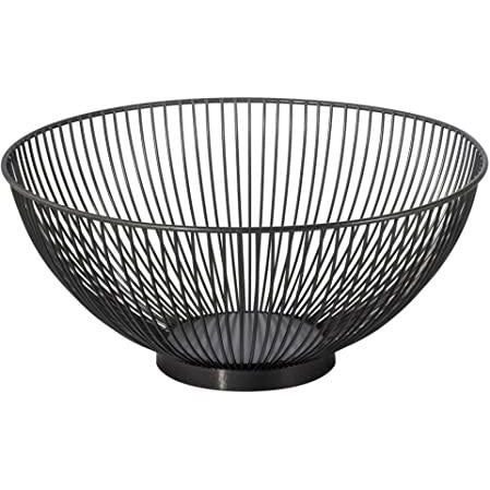 Zananiri Center Basket Metal Round  32cm Grey سلة
