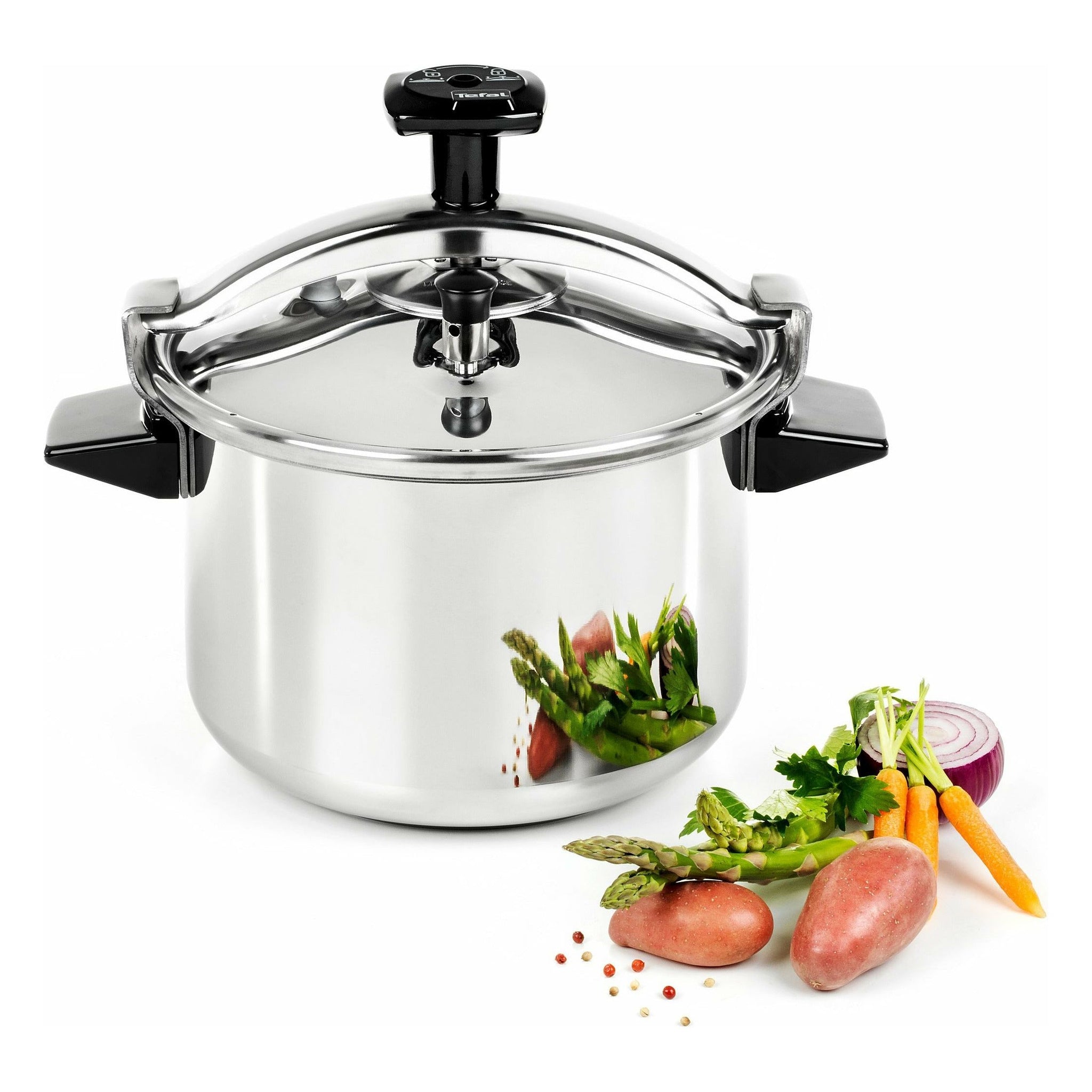 Pressure Cooker Authentic Stainless Steel  8L طنجرة ضغط اوثنتيك