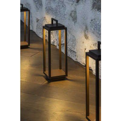 Portable Modern Lamp Brown