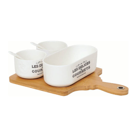 Porcelain Dipping Set W
