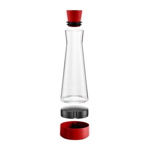 Glass Bottle  Red 1L  قنينة زجاج