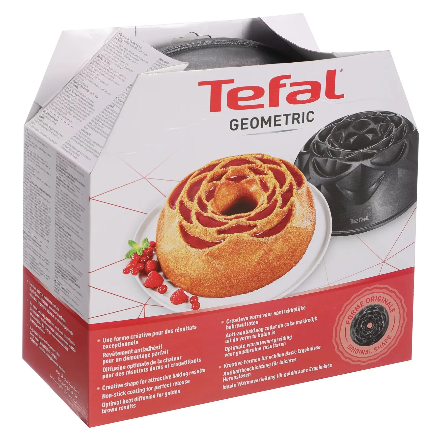 Tefal قالب كيك وردة Tefal قالب كيك وردة