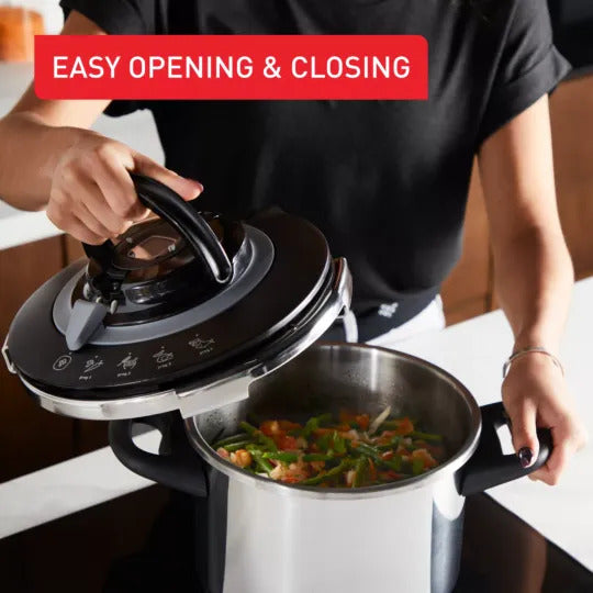 Tefal طنجرة الضغط كليبسو + شيف 10 لتر Tefal طنجرة الضغط كليبسو + شيف 10 لتر
