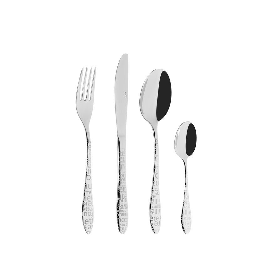 AB Italy Cutlery Set Baltic 24Pcs طقم شوك وسكاكين AB Italy Cutlery Set Baltic 24Pcs طقم شوك وسكاكين