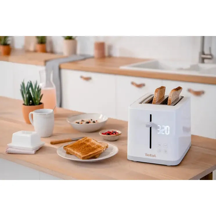 Tefal Toaster Digital Sense White Tefal Toaster Digital Sense White