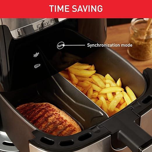 Tefal مقلاة هوائية مع شواية Easy Fry & Grill XXL Tefal مقلاة هوائية مع شواية Easy Fry & Grill XXL