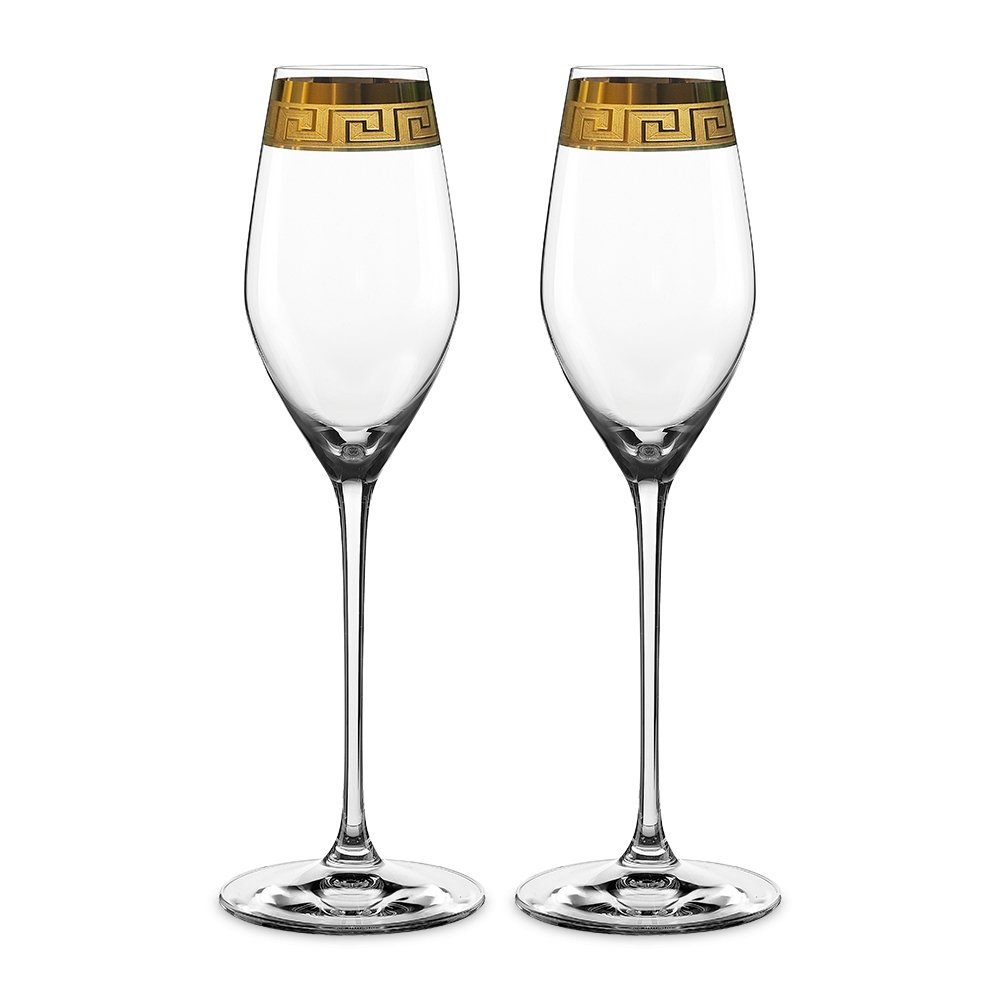 Nachtmann Crystal Champagne Set 2