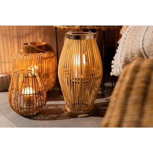 Zananiri Center Lantern Bamboo قانوس Zananiri Center Lantern Bamboo قانوس