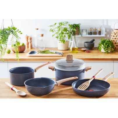 Tefal طنجرة Natural Force 24 سم غرانيت مع غطاء Tefal طنجرة Natural Force 24 سم غرانيت مع غطاء