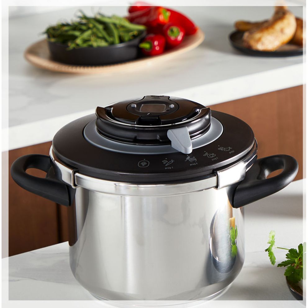 Tefal طنجرة الضغط كليبسو + شيف 10 لتر Tefal طنجرة الضغط كليبسو + شيف 10 لتر