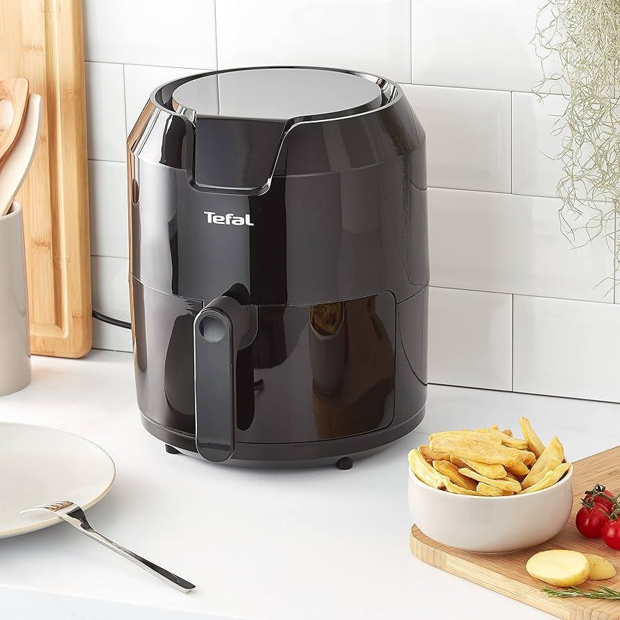 Tefal قلاية هوائية رقمية سوداء 4.2 لتر (1.2 كغ) Tefal قلاية هوائية رقمية سوداء 4.2 لتر (1.2 كغ)