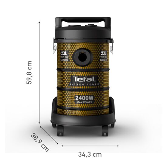Tefal Vacuum Cleaner Drum 2400W 23L Tefal Vacuum Cleaner Drum 2400W 23L