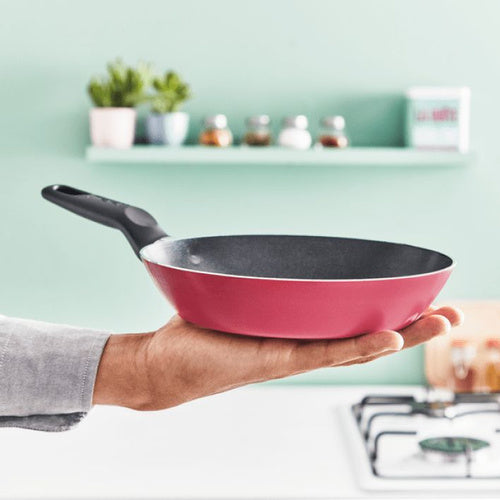 Tefal Enjoy Frypan Red 18Cm مقلى Tefal Enjoy Frypan Red 18Cm مقلى