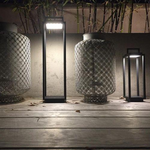 Zananiri Center مصباح طاولة مودرن محمول رمادي Zananiri Center مصباح طاولة مودرن محمول رمادي