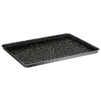 Black Stone Baking Tray 38X 28Cm صينية خبز غرانيت