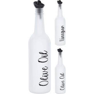 Storage Glass Bottle Set 2 Oil & Vinegar  طقم زجاج للزيت والخل