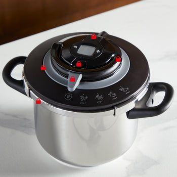 Tefal طنجرة الضغط كليبسو + شيف 6 لتر Tefal طنجرة الضغط كليبسو + شيف 6 لتر