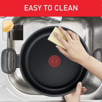 طنجرة Tempo Flame 24 سم غطاء زجاج