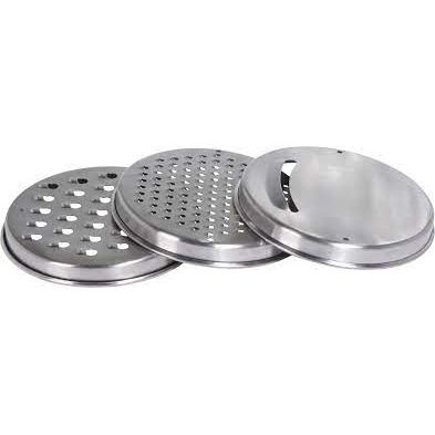 Mixing Bowl And Grater Stainless Steel مبرشة مع وعاء