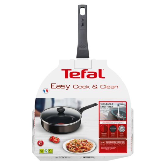 Tefal كسرولة Easy Cook & Clean 26 سم مع غطاء Tefal كسرولة Easy Cook & Clean 26 سم مع غطاء