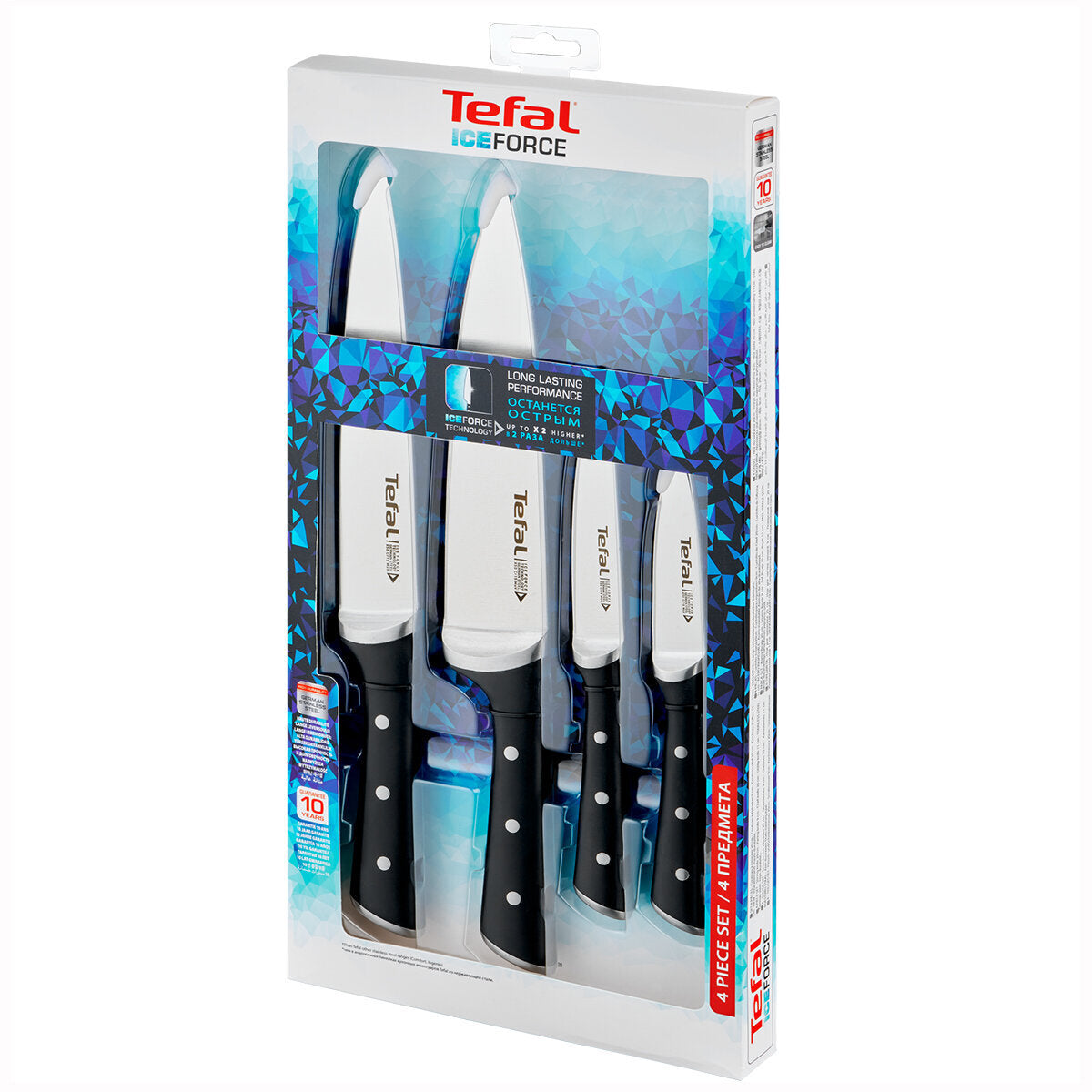 Tefal طقم سكاكين Ingenio Ice Force (4 قطع) Tefal طقم سكاكين Ingenio Ice Force (4 قطع)