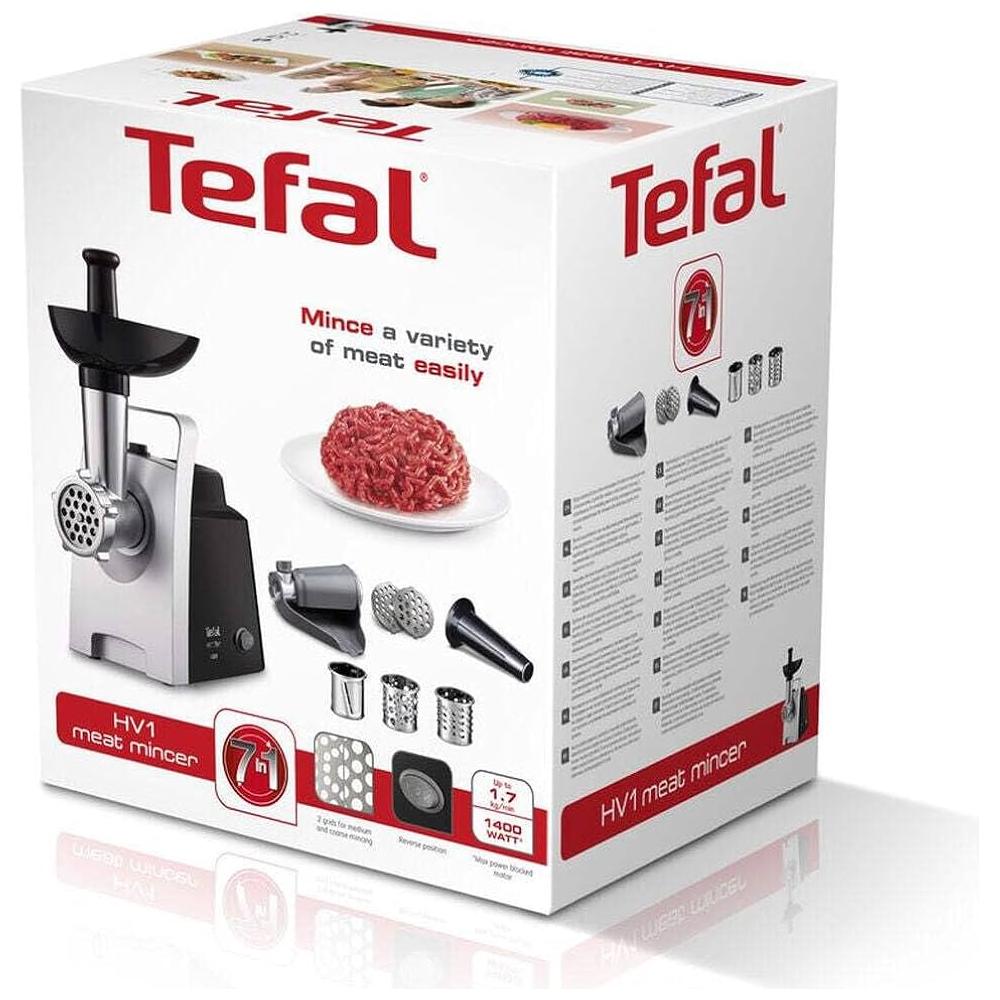 Tefal Meat Mincer 7 in 1 1400W ماكنة لحمة Tefal Meat Mincer 7 in 1 1400W ماكنة لحمة
