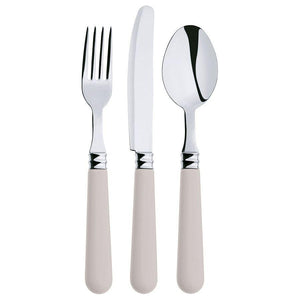 Cutlery Set Taupe New Senna  24Pcs  طقم شوك وسكاكين