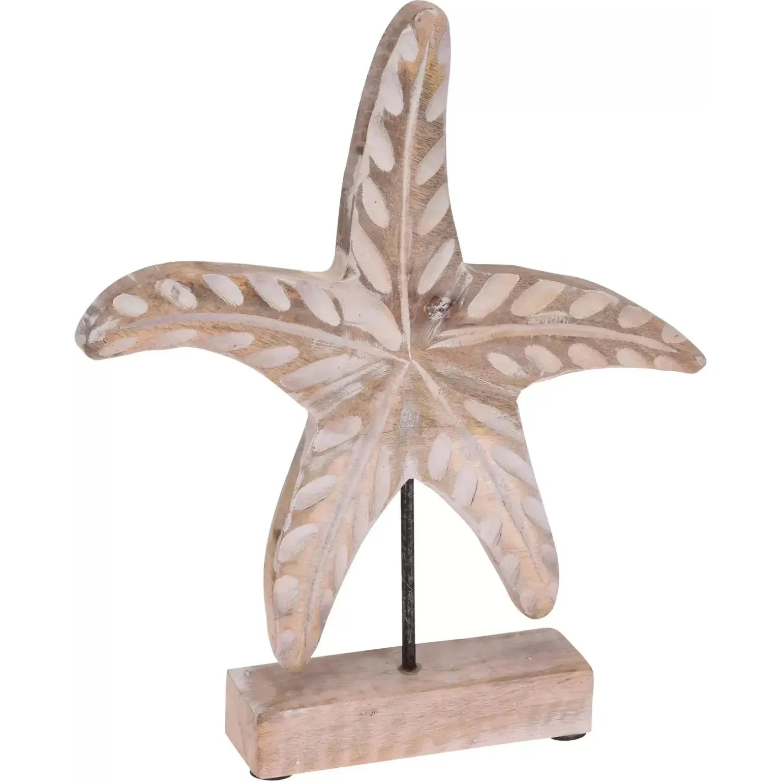 Wood Starfish 34Cm