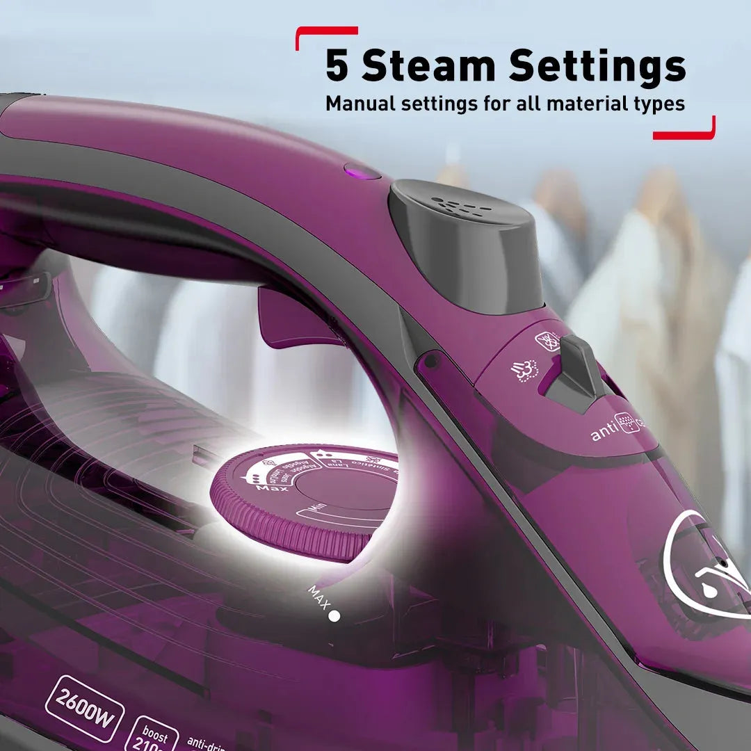 Tefal مكوى بخار Express 2600 واط Tefal مكوى بخار Express 2600 واط